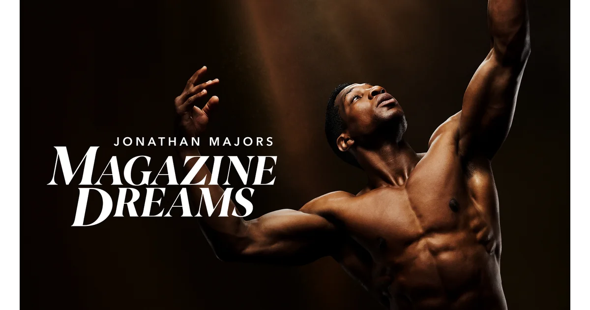 Jonathan Majors as Killian Maddox in Magazine Dreams, portraying a troubled bodybuilder consumed by obsession and the pursuit of perfection.